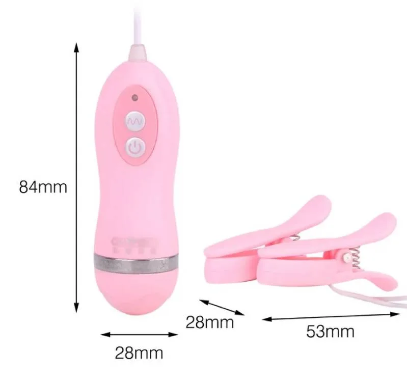 Kẹp Núm Vú OMYSKY 10 Chế Độ Rung – Nipple Clamps Kích Thích Nhũ Hoa & Âm Vật — ảnh 3