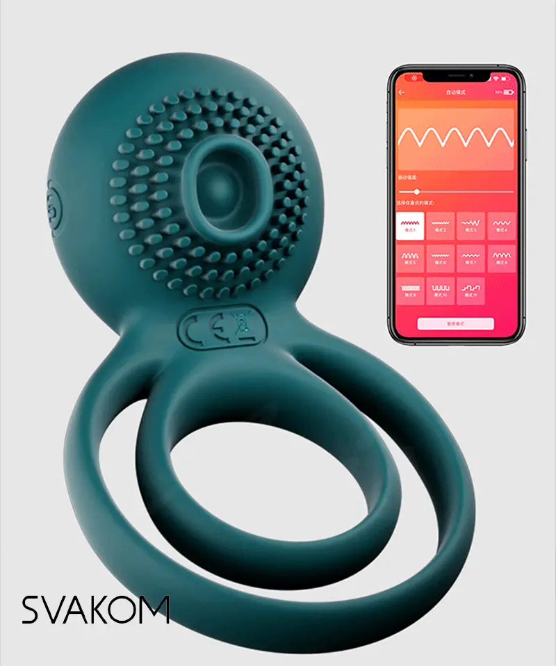 Vòng rung Tammy Pro Svakom đổi app điều khiển dễ dùng kích thích