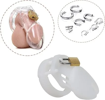Khóa Dương Vật Silicone Cao Cấp – An Toàn Nhiều Vòng Điều Chỉnh Êm Ái — ảnh 2