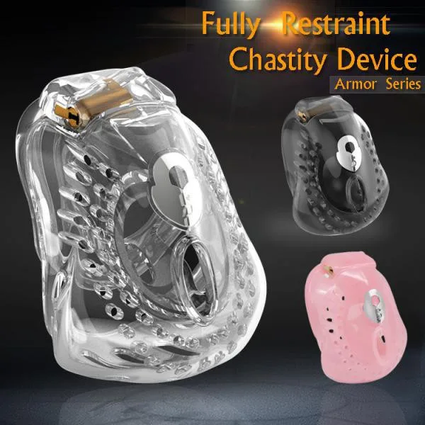 Khóa dương vật trong suốt cao cấp bảo vệ nam tăng khoái cảm