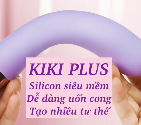 Dương vật giả Wowyes Kiki Plus rung thụt phát nhiệt kích thích điểm G Dương vật giả Wowyes Kiki Plus rung thụt nóng kích thích — 5. Cấu trúc công thái học – Uốn cong dễ dàng, tiếp cận điểm
