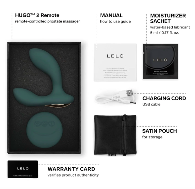 LeLo Hugo 2 máy rung hậu môn tuyến tiền liệu điều khiển qua app — ảnh 2