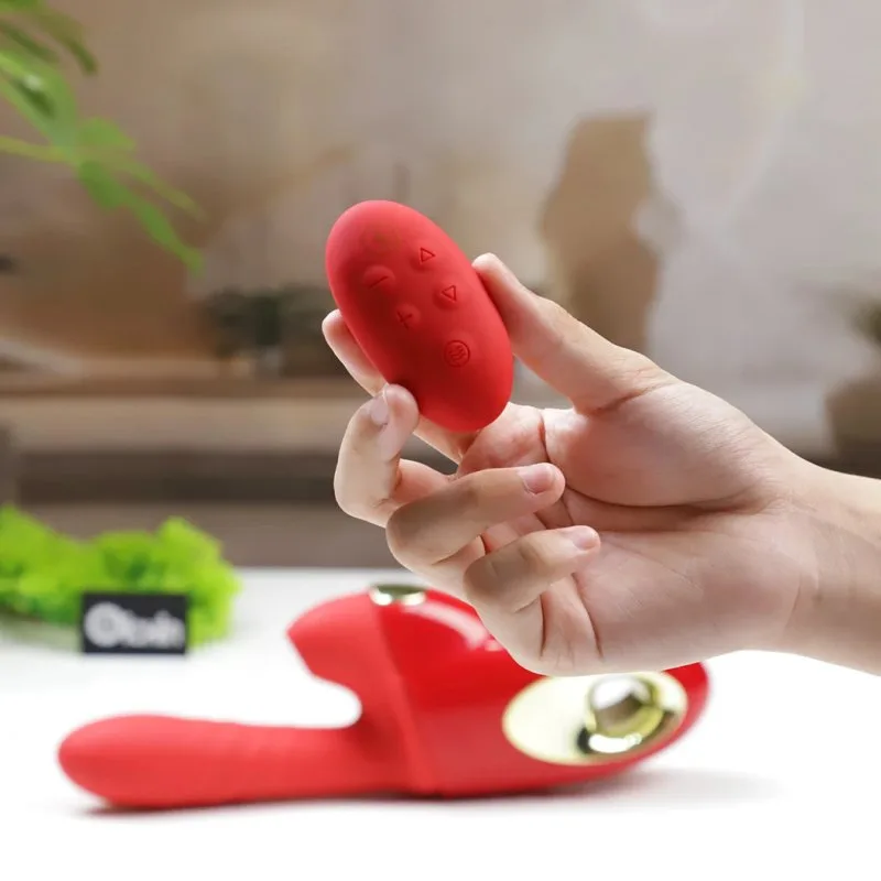 Leten Thick Pro Sex Machine rung thụt hút sưởi ấm kết hợp remote — ảnh 7