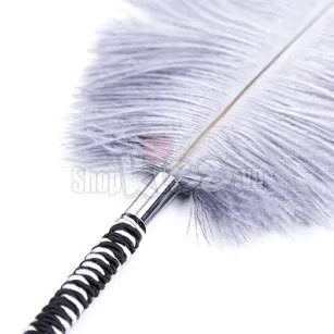 Lông chim đà điểu kích thích khoái cảm phụ kiện bạo dâm sang trọng — ảnh 4