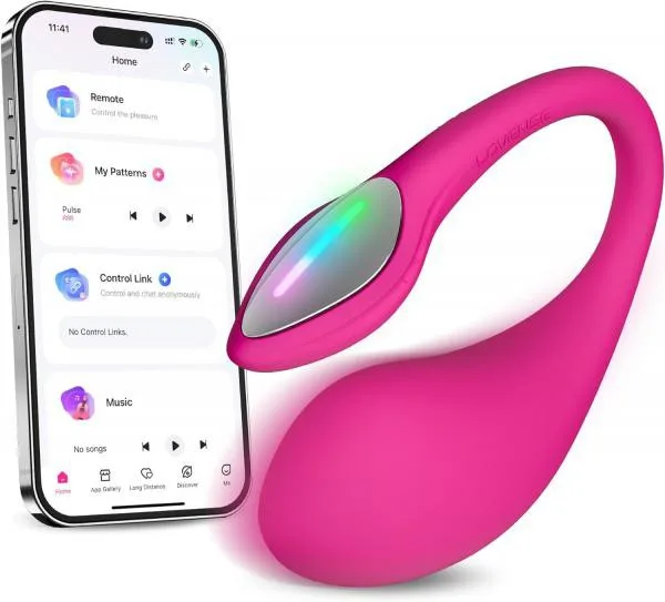Lovense Lush 4 trứng rung không dây đỉnh cao điều khiển qua app tiện lợi