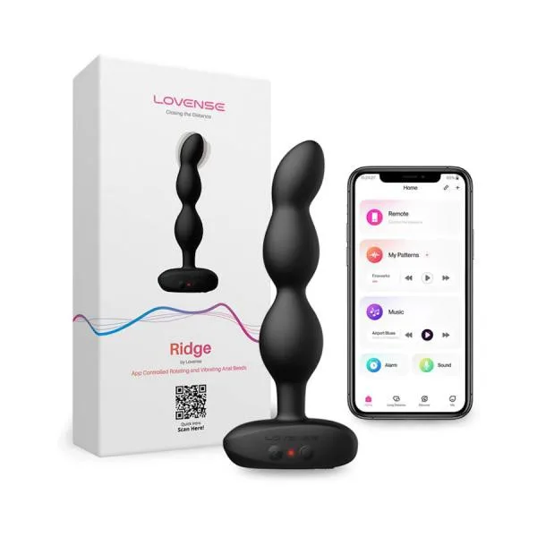 Lovense Ridge máy rung hậu môn điều khiển App tăng khoái cảm cao cấp