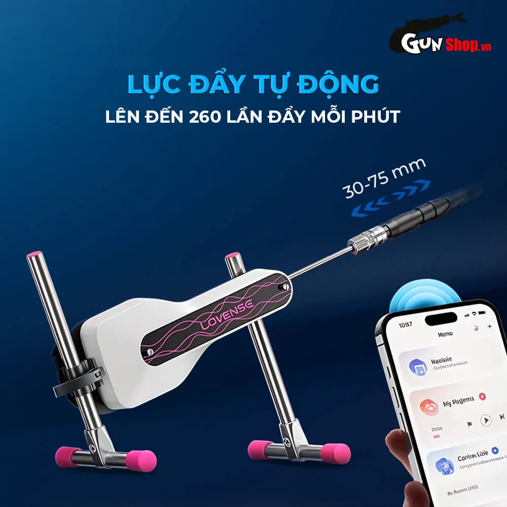Lovense Sex Machine Mini máy rung tự động điều khiển app giá tốt — ảnh 6