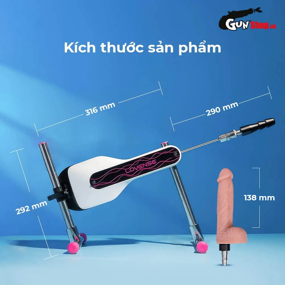 Lovense Sex Machine Mini máy rung tự động điều khiển app giá tốt — ảnh 2