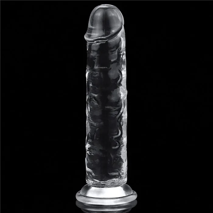 Lovetoy Flawless Clear 7 inch không bìu silicone mềm mịn — ảnh 4