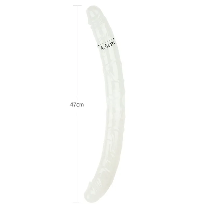 Lovetoy Lumino Play 18.5 inch Dương vật giả 2 đầu phát sáng — ảnh 2