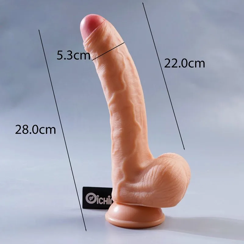 Lovetoy Nature Cock 11 inch 2 lớp mềm mịn hàng khủng — ảnh 5