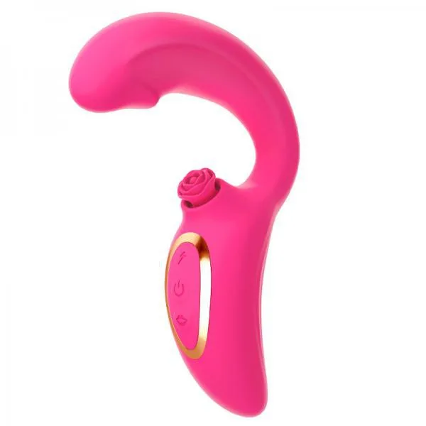 Máy massage Loving World Rose cao cấp kích thích nhánh hoa hồng