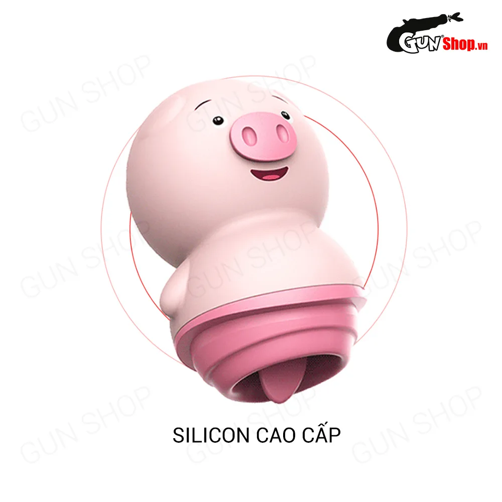 Lưỡi liếm heo con rung kích thích đồ chơi tình dục cao cấp — ảnh 5