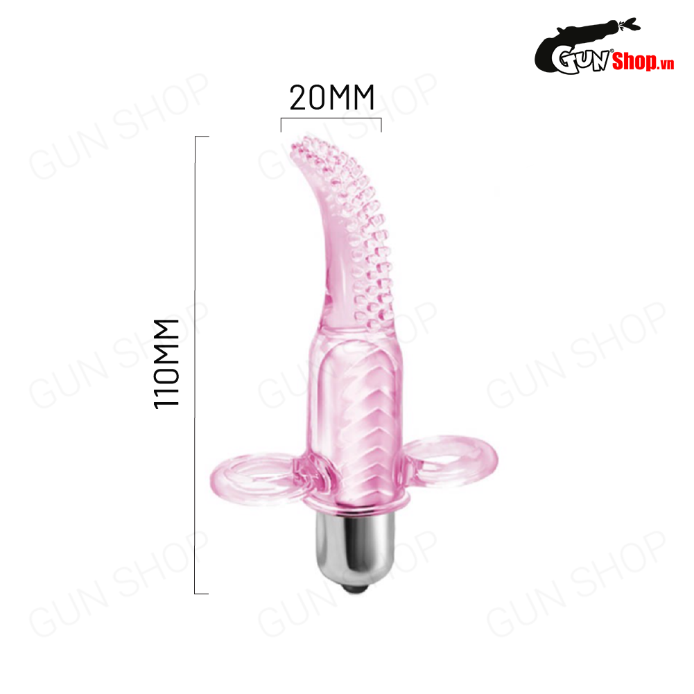 Lưỡi Rung Đeo Ngón Tay Baile Kích Thích Tình Yêu Đỉnh Cao — ảnh 3