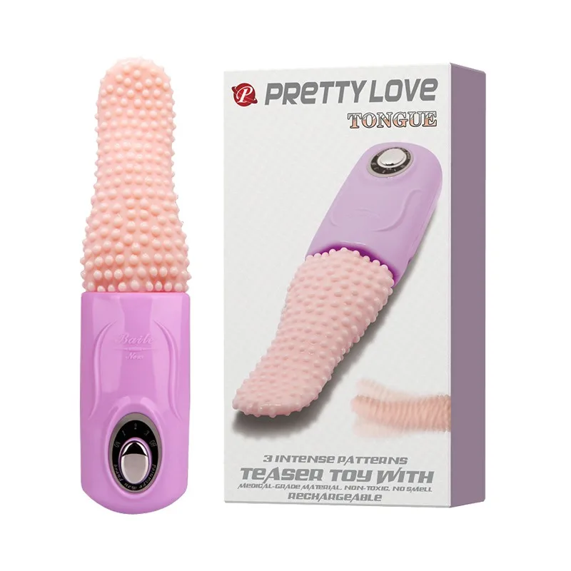 Lưỡi rung sạc đa chế độ Pretty Love kích thích mạnh mẽ