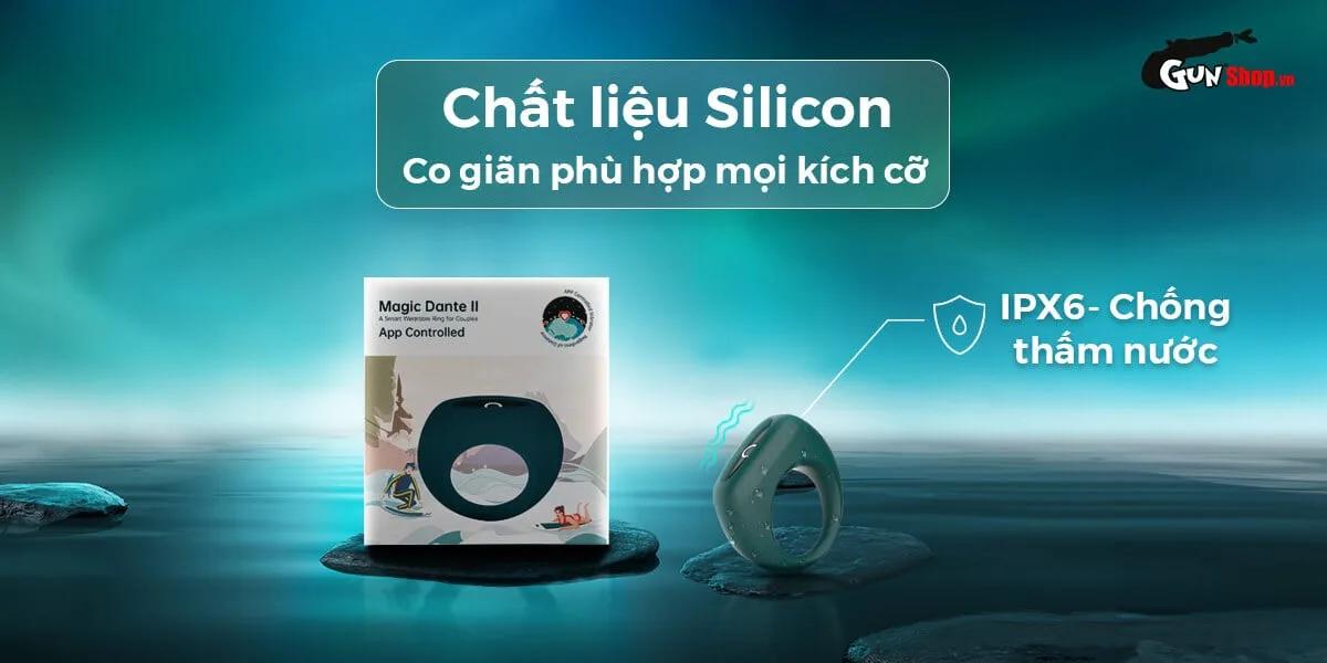 Vòng rung tăng khoái cảm Magic Motion Dante II — hình 5
