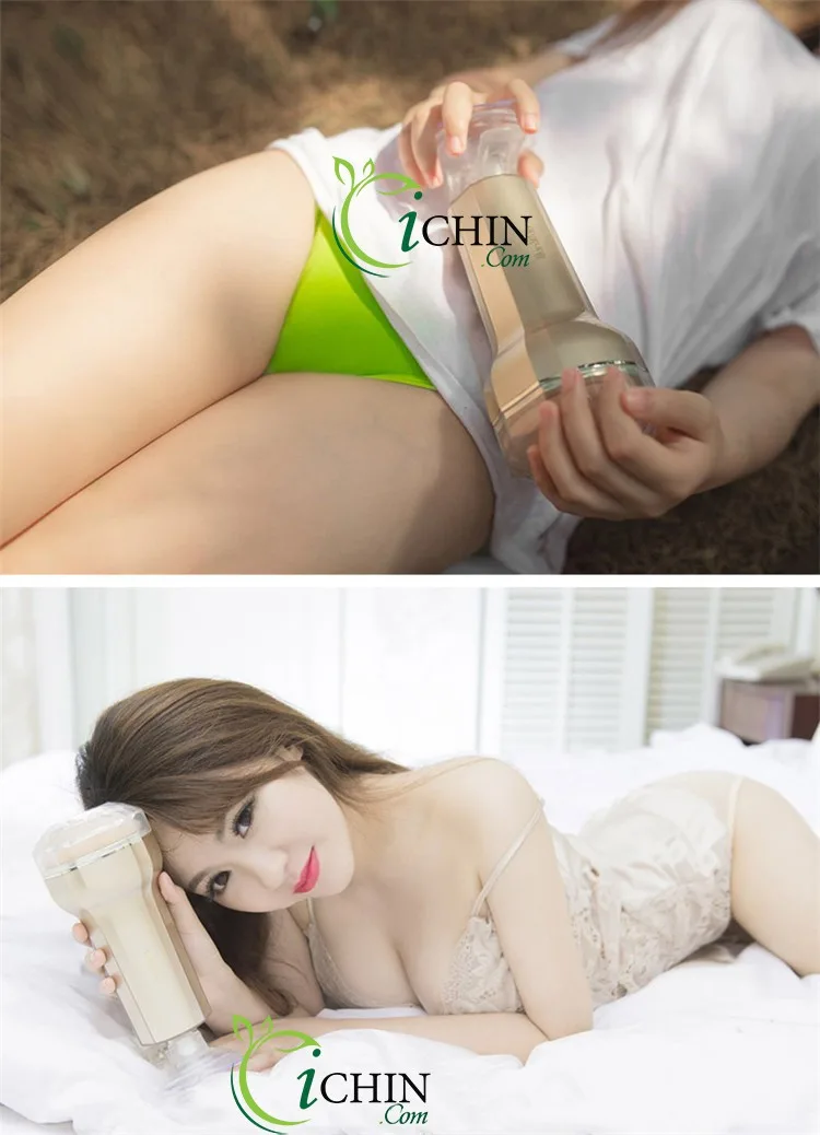 Âm đạo giả Manmiao Gold xoay 120 độ đèn pin kích thích — Cảm giác phá trinh chân thật với màng trinh đặc biệt