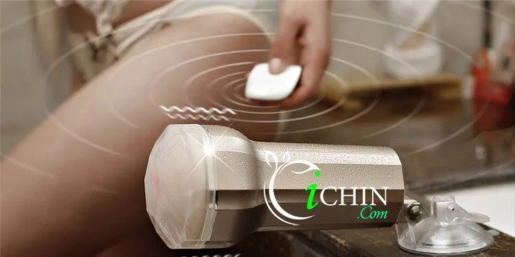 Âm đạo giả Manmiao Gold xoay 120 độ đèn pin kích thích — Điều khiển từ xa không dây tiện lợi, dễ sử dụng