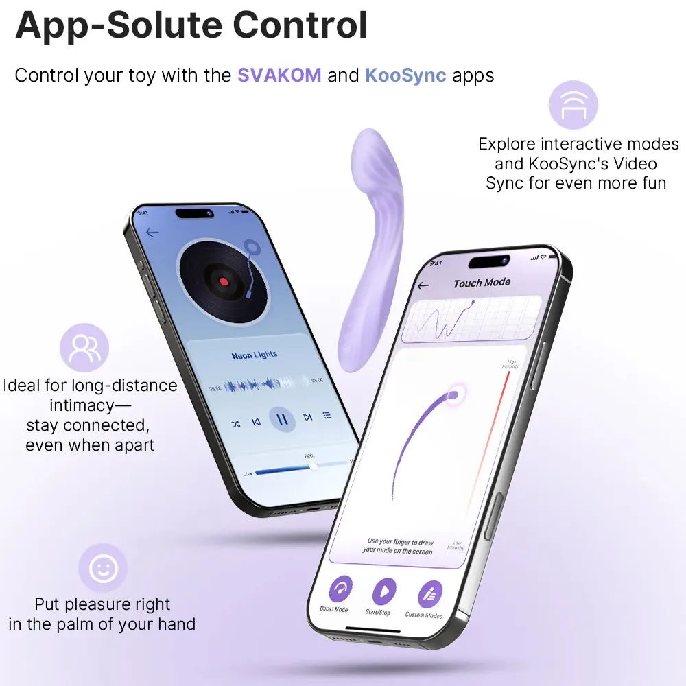 Máy massge điểm G hai động cơ Svakom Margot điều khiển qua app Máy massge điểm G hai động cơ Svakom Margot điều khiển qua — Điều khiển qua app – Kết nối cảm xúc không giới hạn
