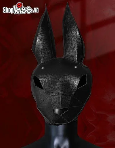 Đột phá phong cách với mặt nạ cosplay thỏ đen độc đáo siêu ngầu
