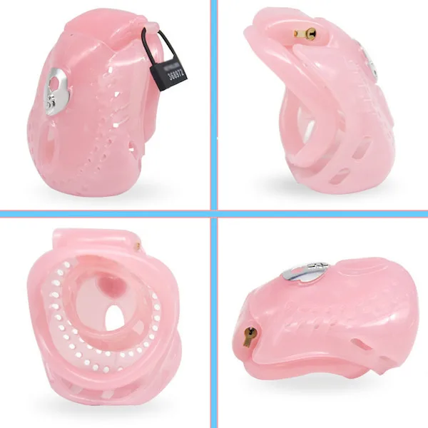 Khóa dương vật trong suốt cao cấp bảo vệ nam tăng khoái cảm — ảnh 9