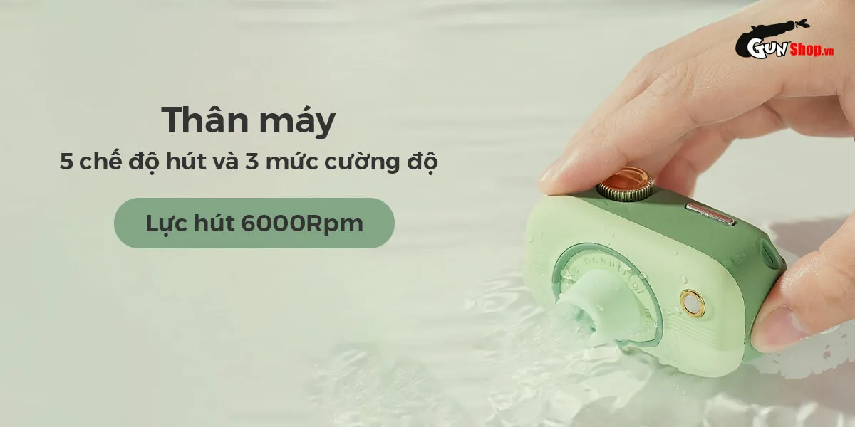 Máy bú hút Svakom Alberta 3 đầu kích thích đỉnh cao tiện lợi — ảnh 3