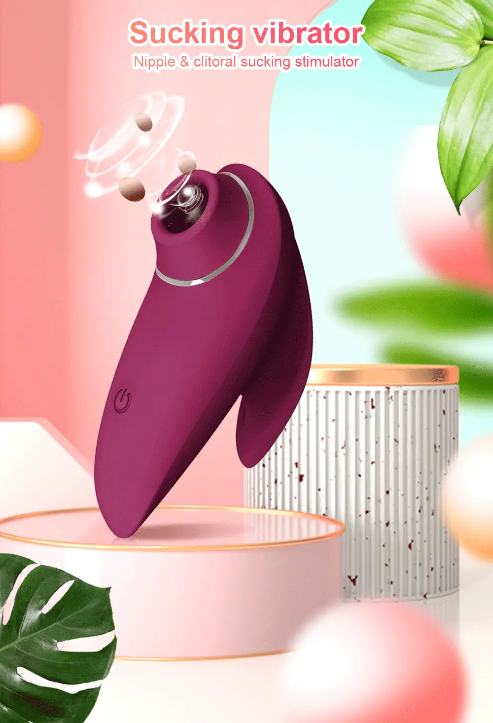 Máy bú mút Sucking Whale đa năng, tăng khoái cảm, siêu mềm mại — ảnh 2