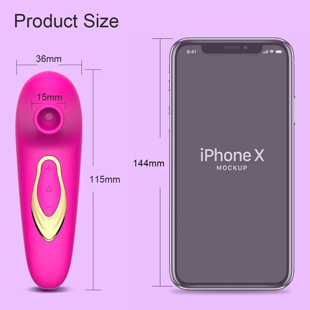 Máy bú mút cao cấp đa chức năng kích thích điểm G nữ giá tốt — hình 14