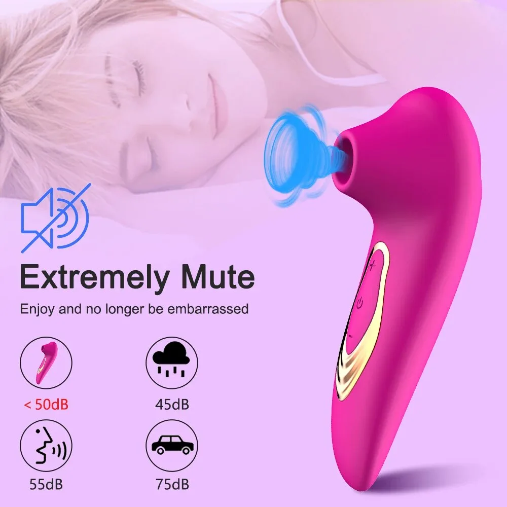 Máy bú mút cao cấp đa chức năng kích thích điểm G nữ giá tốt — hình 12