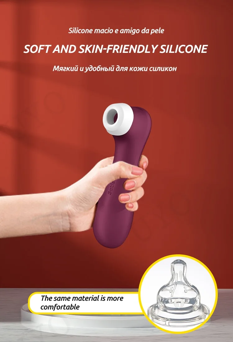 Máy bú mút Satisfyer Pro2 Gen 3 điều khiển app, sang trọng — hình 8