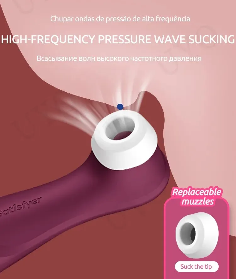 Máy bú mút Satisfyer Pro2 Gen 3 điều khiển app, sang trọng — Công nghệ mút sóng không tiếp xúc hiện đại