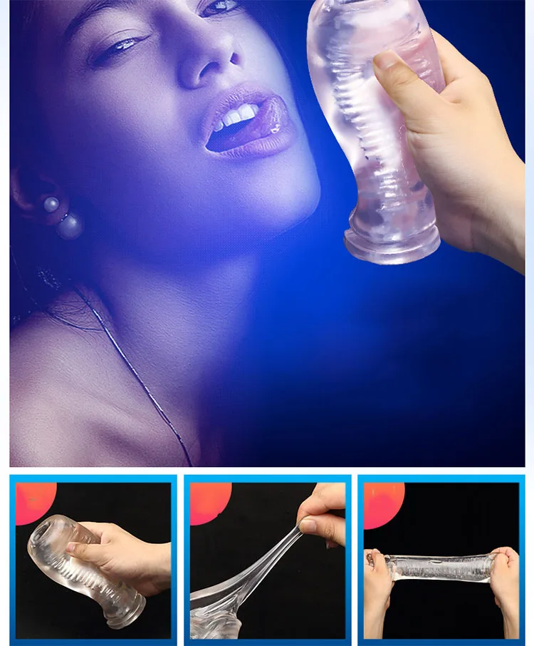 Máy bú mút dương vật tự động mini có sưởi ấm Air Jet tiện — hình 17
