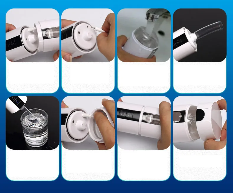 Máy bú mút dương vật tự động mini có sưởi ấm Air Jet tiện — hình 23