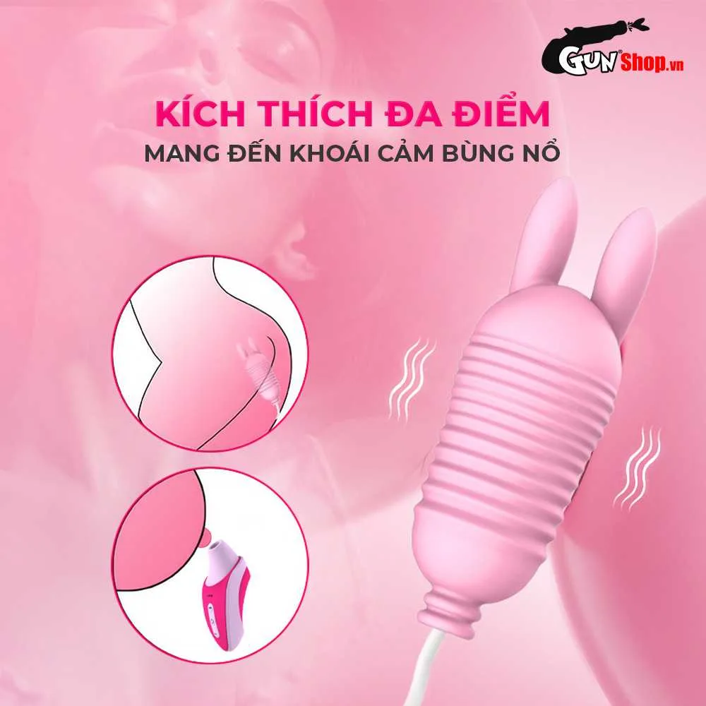 Máy bú mút Leten Peppa Pig 012A đa năng tặng trứng rung kích thích — ảnh 5