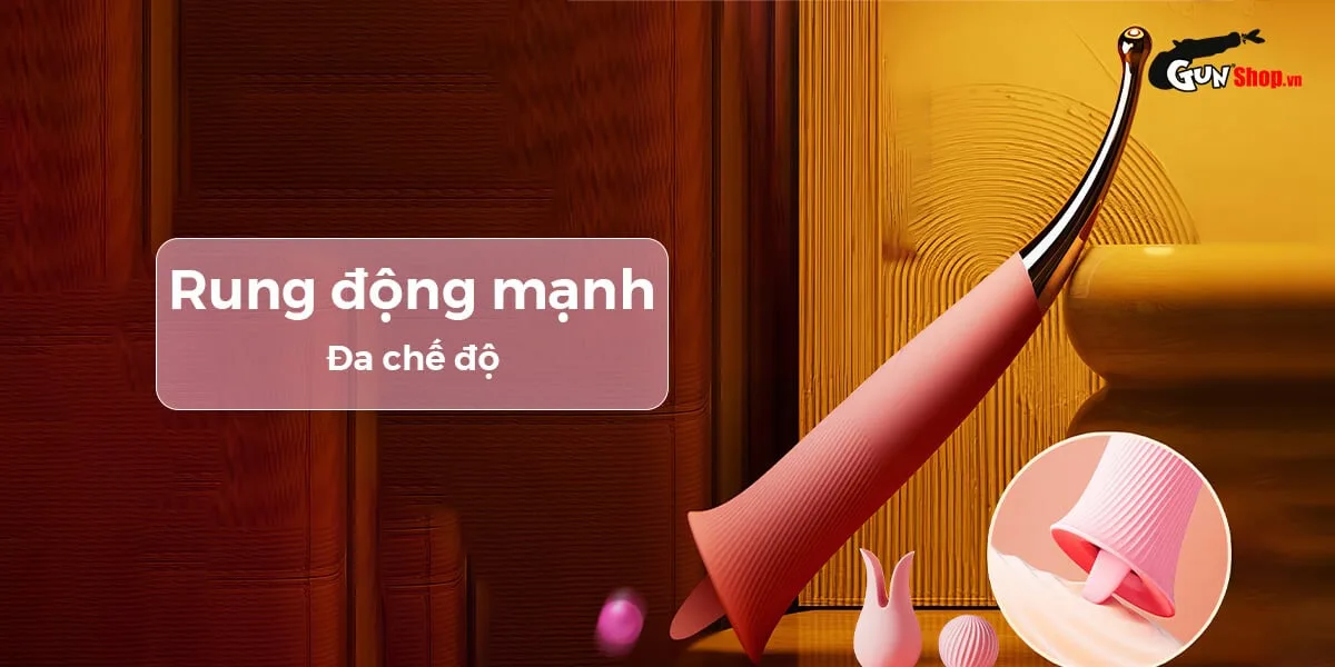 Máy massage Svakom Beverly 2 đầu liếm kích thích điểm G cao — Máy massage 2 đầu Svakom Beverly kèm lưỡi liếm kích thích (2)