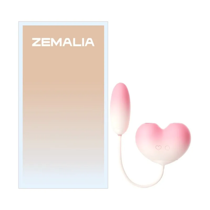 Máy massage Svakom Zemalia Peach Dolce rung liếm hút điểm G siêu thích