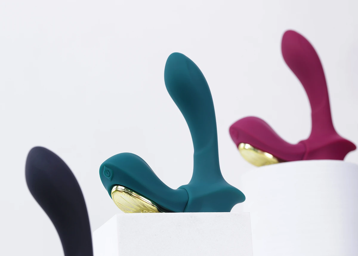 Máy massage Zalo Aya 2 đầu rung mạnh điều khiển App tiện lợi — Chất liệu silicone cao cấp, an toàn và thân thiện với da
