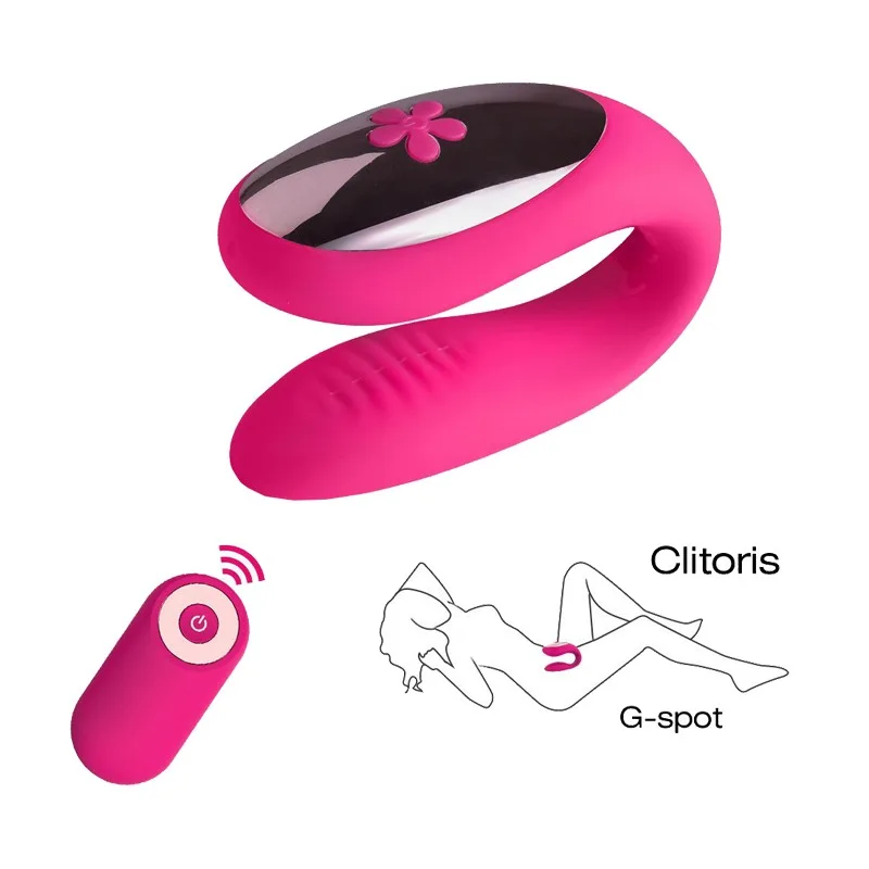 Máy rung âm đạo EasyToys 2 đầu điều khiển từ xa, siêu kích thích