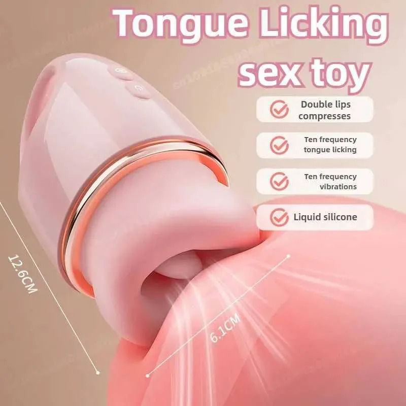 Máy massage âm vật JIUUY rung mạnh lưỡi liếm mút đa tần số — ảnh 2