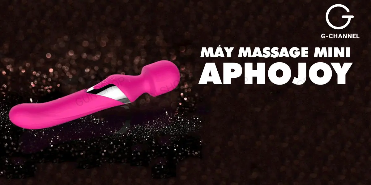 Máy massage rung 2 đầu sạc điện - Aphojoy — ảnh 2
