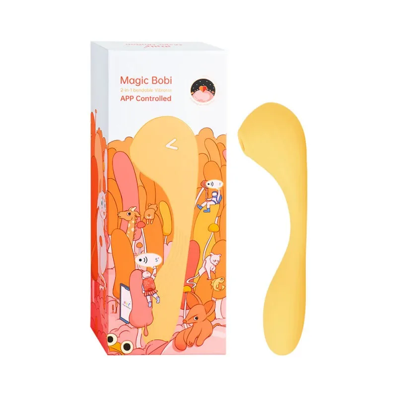 Magic Motion Bobi Vàng máy massage bú hút cao cấp kết nối Bluetooth
