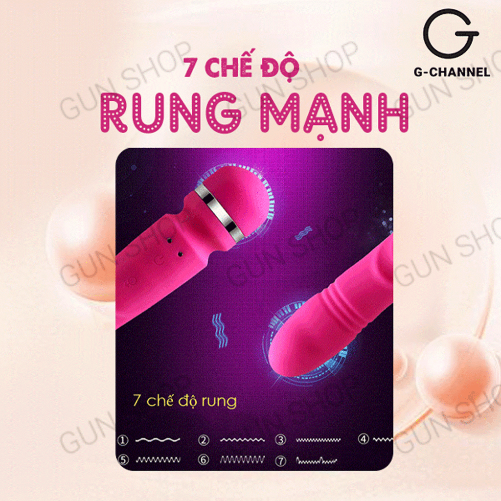 Máy massage Nalone Rock sạc điện đa chế độ rung kích thích — ảnh 4