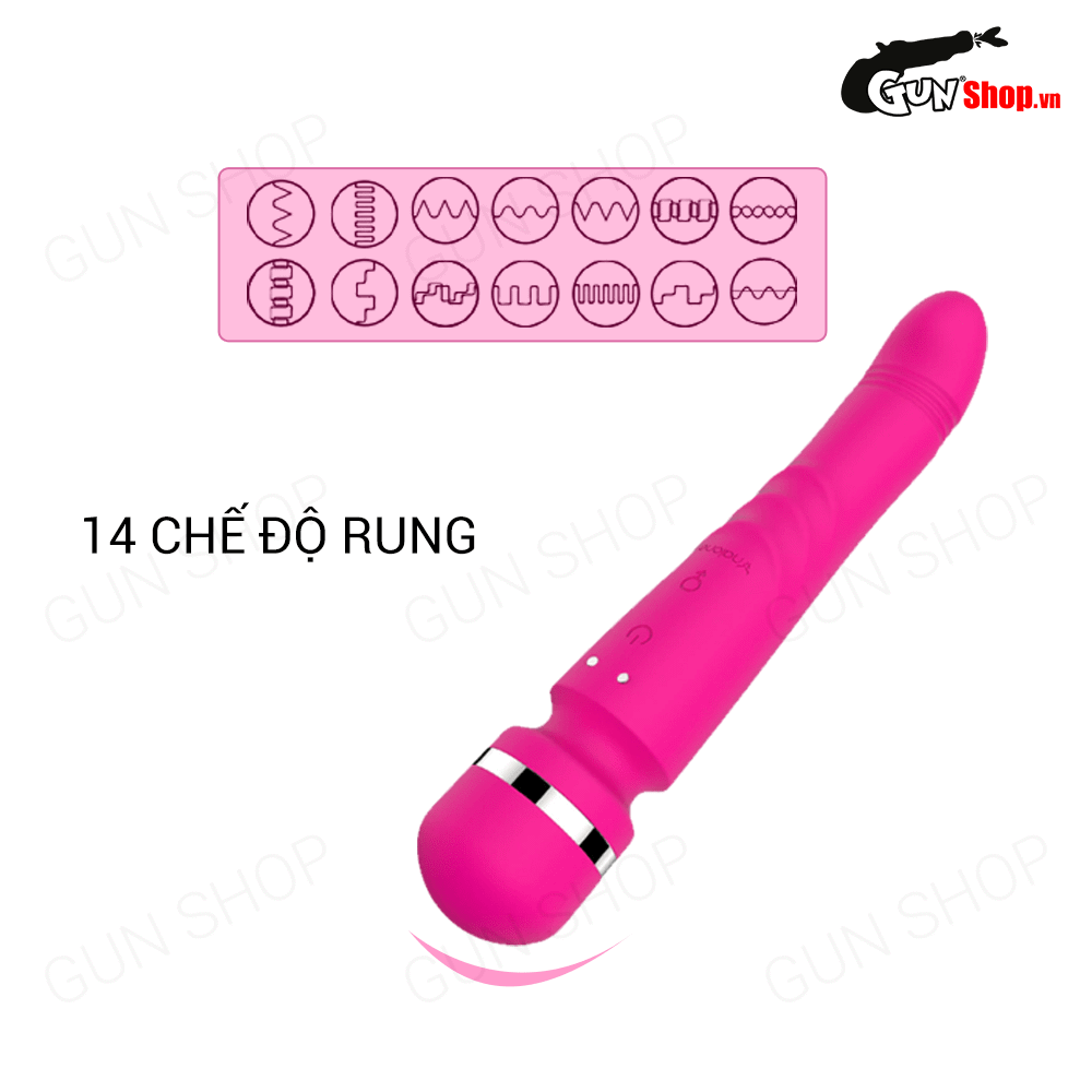 Máy massage nữ cao cấp tỏa nhiệt rung đa chế độ sạc điện — ảnh 5