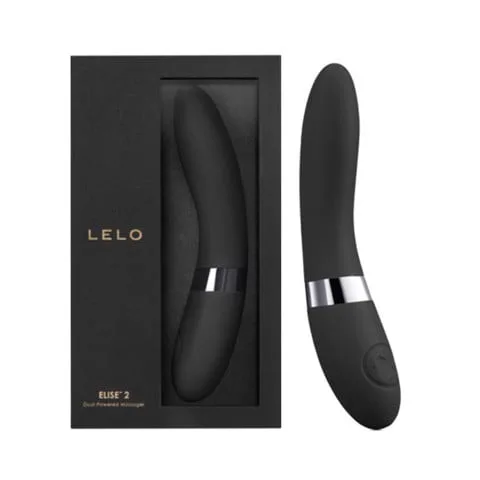 Máy massage rung kép 8 chế độ sạc nhanh Lelo Elise 2 cao cấp