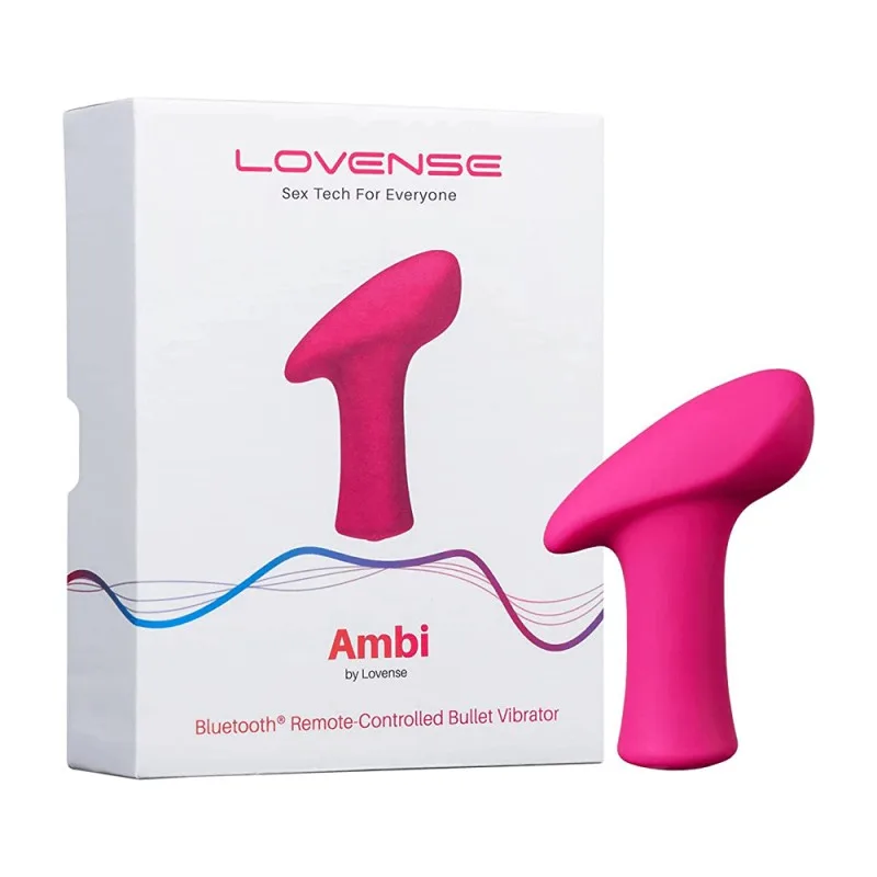 Máy massage Lovense Ambi điều khiển qua app tăng khoái cảm