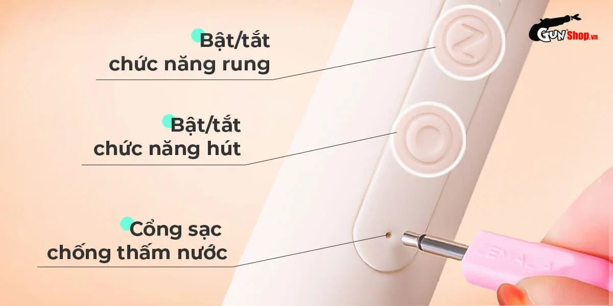 Máy massage điểm G Svakom Zemalia Sleeper Love 2 đầu rung — hình 4