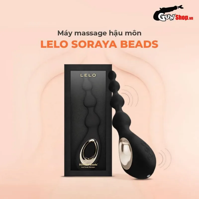 Máy massage hậu môn Lelo Soraya Beads cao cấp, an toàn, thư giãn — ảnh 3