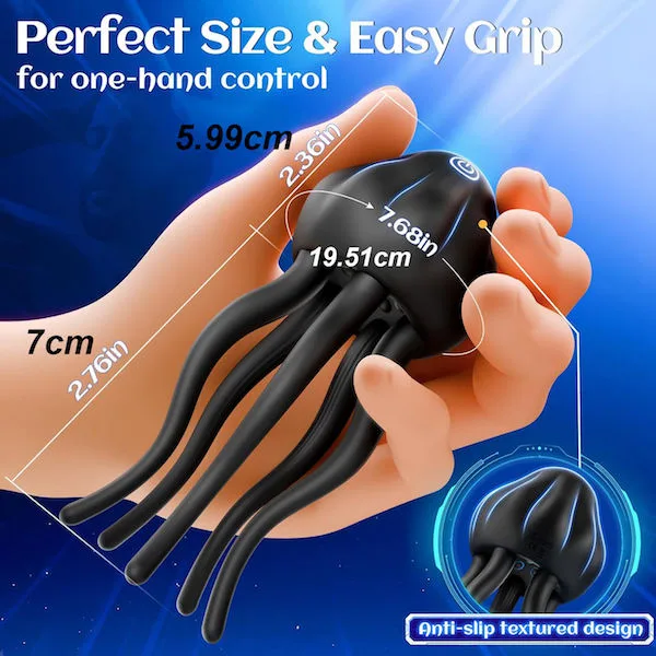 Máy massage hình bạch tuộc Little Jellyfish kích thích đầu dương vật — ảnh 3