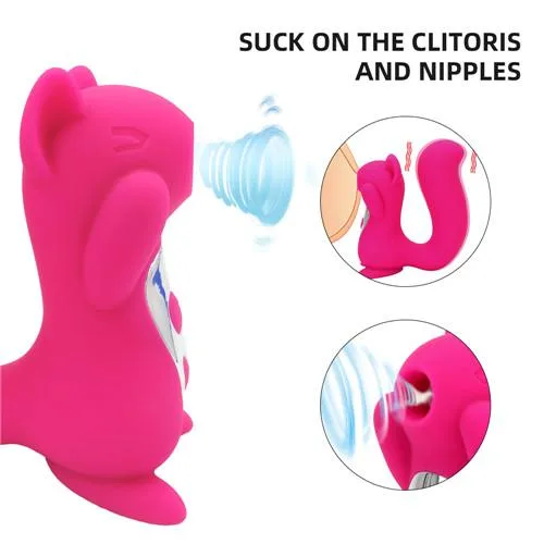 Máy massage hình con sóc Stouch rung hút kích thích đa điểm — ảnh 2