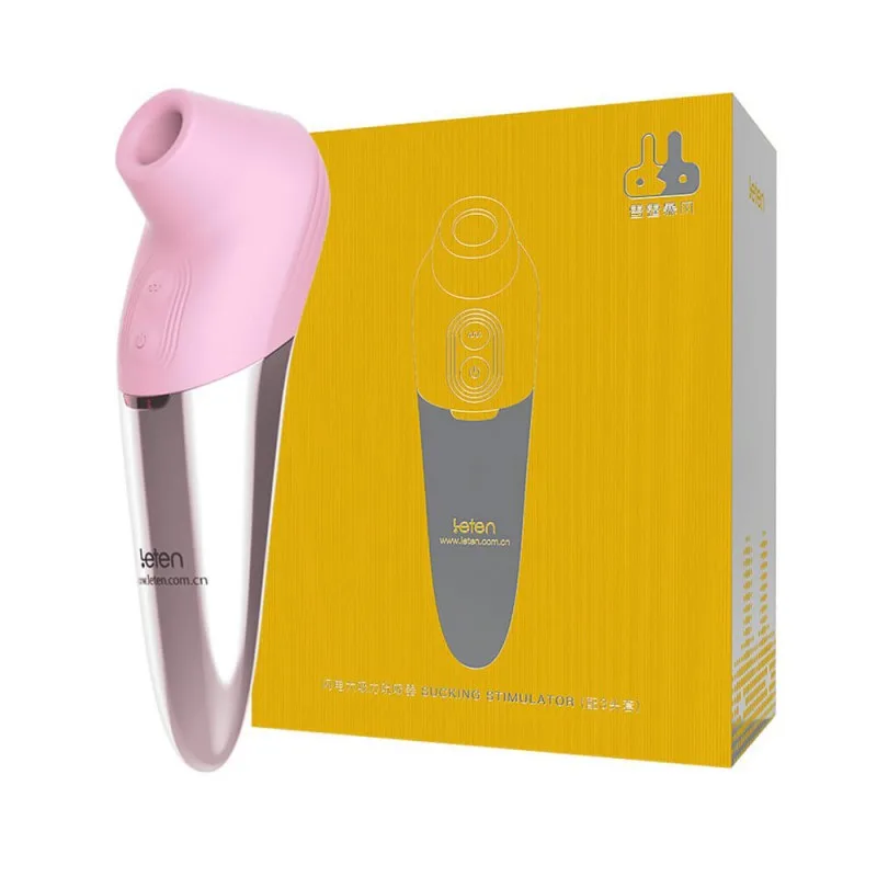 Máy massage Leten rung hút đa đầu kích thích điểm G hiệu quả